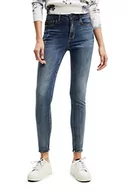Spodnie damskie - Desigual jeansy damskie, niebieski, 42 - miniaturka - grafika 1