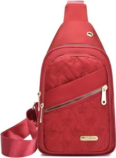 Sasemy - Damska torba na ramię - Torba na ramię - 2 zamki/kieszenie - Damska - Męska - Czerwona - Kwiatowy nadruk #11 - 30 x 16 x 6 - Torba podróżna - Torba na ramię - Plecak - Torba na ramię - Prezent na Dzień Matki - Prezent urodzinowy - Prezent na Sinterklaas - Prezent świąteczny - Torebki damskie - miniaturka - grafika 1