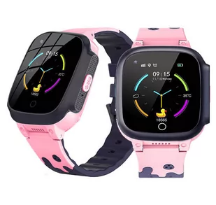 Active Band G4HP Różowo-Czarny - Smartwatch - miniaturka - grafika 1
