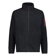 Kurtki męskie - CMP, Męska kurtka, Man, Titanio-Nero, 52 - miniaturka - grafika 1