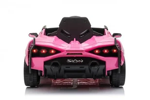 Pojazd Lamborghini SIAN Różowy - Pojazdy elektryczne dla dzieci - miniaturka - grafika 1