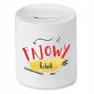 Skarbonka Dla Szwagra na Urodziny Imieniny Prezent z Nadrukiem ze Zdjęciem + Opakowanie na prezent (wzór 01) - Skarbonki - miniaturka - grafika 1