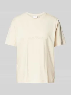T-shirt z wyhaftowanym logo model ‘SYBIL’ - Koszulki i topy damskie - miniaturka - grafika 1
