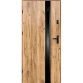 Drzwi zewnętrzne - Drzwi zewnętrzne 90L BONITA orzech grandson S68 - miniaturka - grafika 1