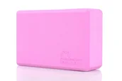 Klocki do jogi - Majestic Sport Kostka do jogi Majestic Yoga różowa GVE5012/P - miniaturka - grafika 1
