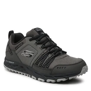 Trekkingi Skechers Escape Plan 51591/CCBK Szary - Buty trekkingowe męskie - miniaturka - grafika 1