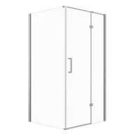 Kabiny prysznicowe - Kabina prysznicowa SEVANTE ROSA 90x90 kwadratowa uchylna chrom ze wspornikiem 1 szt. - miniaturka - grafika 1