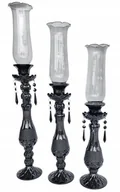 Świeczniki - Zestaw szklanych świeczników 2559-1-2-3 - miniaturka - grafika 1