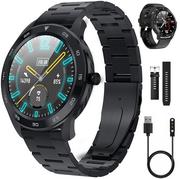 Smartwatch - Exon Classic Ex 98 Czarny Bransoleta - miniaturka - grafika 1