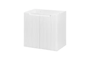 Szafka łazienkowa pod umywalkę Comad Nova 60 cm biały połysk 82-60-2D - Szafki łazienkowe - miniaturka - grafika 1