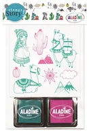 Scrapbooking - Stempelki, historie lamy - miniaturka - grafika 1