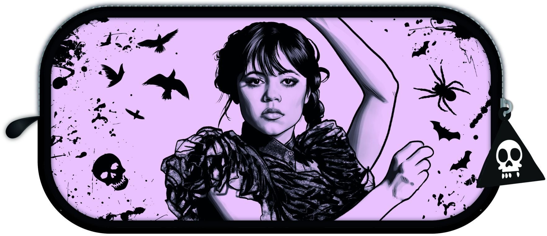 Piórnik Thumbs Up WD719748 piórnik Czarny, Różowy