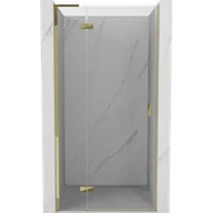Ścianki i drzwi prysznicowe - Mexen Mist-H L drzwi prysznicowe uchylne lewe 90 cm, transparent, złote - 8A5L-090-000-50-00-L - miniaturka - grafika 1