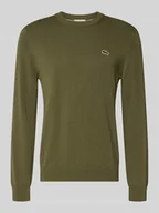 Swetry męskie - Sweter o kroju regular fit z mieszanki bawełny - miniaturka - grafika 1