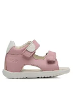 Buty dla dziewczynek - Geox Sandały B Sandal Macchia Gir B254WA08554C8011 Różowy - miniaturka - grafika 1