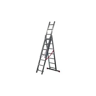 Drabina przemysłowa 3 x 7 - 150 kg GO/ON! - Drabiny - miniaturka - grafika 1