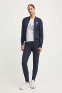 Dresy damskie - EA7 Emporio Armani dres sportowy kolor granatowy TJFQZ.8NTV60 - miniaturka - grafika 1