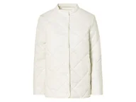 Kurtki damskie - esmara® Lekka pikowana kurtka damska, wiatroszczelna (S(36/38), Biały) - miniaturka - grafika 1