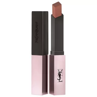 Szminki - Yves Saint Laurent Rouge Pur Couture The Slim Glow Matte matowa szminka nawilżająca z połyskiem odcień 209 Furtive Caramel 2 g - grafika 1