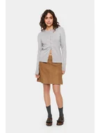 Swetry damskie - SAINT TROPEZ Kardigan w kolorze szarym - miniaturka - grafika 1