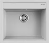 Zlewozmywaki - Zlew ELLECI BEST 105 M79 Aluminium - miniaturka - grafika 1
