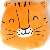 Kołdry i poduszki dla dzieci - Poduszka pluszowa przytulanka Safari Tygrys - miniaturka - grafika 1