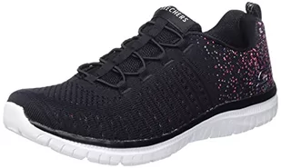 Skechers Damskie trampki Virtue, czarne, 3,5 UK - Trampki damskie - miniaturka - grafika 1