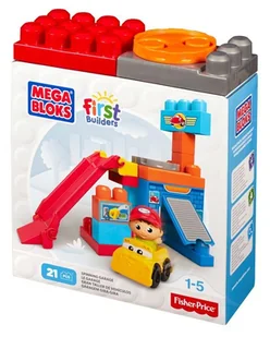 Mega Bloks First Builders Warsztacik samochodowy - Klocki - miniaturka - grafika 1