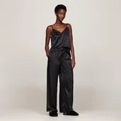 Kapcie damskie - Tommy Hilfiger Damskie kapcie domowe TH Comfort (FW0FW08138), czarne (czarne), 35/36 EU, Czarny, 35/36 EU - miniaturka - grafika 1