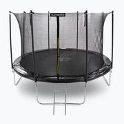 Trampoliny - HUMBAKA Trampolina ogrodowa  Eco 366 cm czarna ECO-12 Tramps - miniaturka - grafika 1