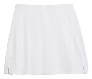 Spódniczka damska Wilson W Team Flat Front Skirt bright white M - Sukienki i spódnice sportowe - miniaturka - grafika 1
