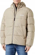 Kurtki męskie - MARC O'POLO KURTKA MĘSKA BEŻOWA ZIMOWA Z KAPTUREM M JSB - miniaturka - grafika 1