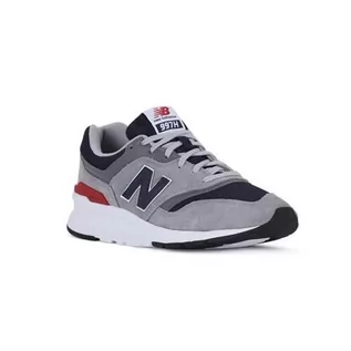 Buty trekkingowe męskie - Buty uniwersalne męskie New Balance 997 szare - grafika 1