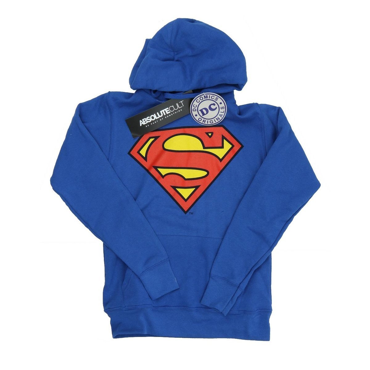 DC Comics Bluza Z Logo Superman Dla Kobiet I Pań (S (52-55 Cm) / Lazurowy)