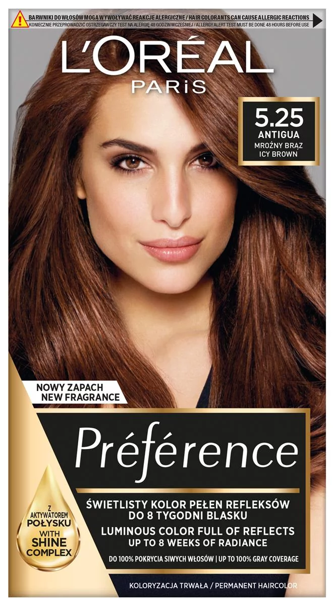 Loreal Recital Preference M2 Mroźny Kasztan