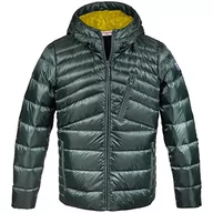 Kurtki męskie - Dolomite Męska kurtka dziecięca Chaqueta Con Capucha MS CORVARA, Tree Green, XL, zielony - miniaturka - grafika 1