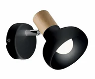 Lampy ścienne - Light Prestige Arezzo kinkiet czarny LP-1420/1W BK - miniaturka - grafika 1