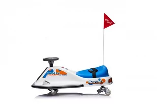Pojazd Racing Drifter Biały - Pojazdy elektryczne dla dzieci - miniaturka - grafika 1