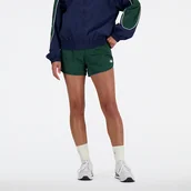 Spodenki damskie - Spodenki damskie New Balance WS41510NWG  zielone - miniaturka - grafika 1