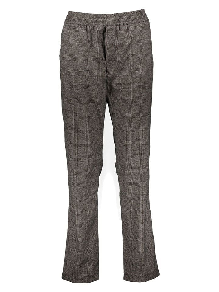 Replay Spodnie w kolorze brązowym