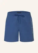 Spodenki damskie - Tommy Hilfiger Szorty Kąpielowe blau - miniaturka - grafika 1