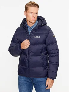 Napapijri Kurtka zimowa A-Suomi NP0A4GJE Granatowy Regular Fit - Kurtki męskie - miniaturka - grafika 1