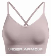 Biustonosze - Biustonosz sportowy Under Armour Vanish Seamless Low szary - miniaturka - grafika 1