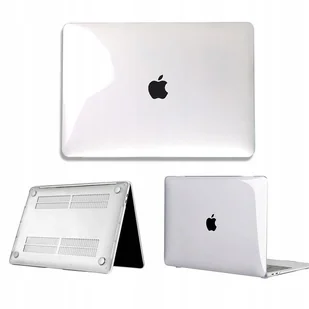 Etui pokrowiec HardShell Case do Apple MacBook Air M3 13.6 (Bezbarwne) - Torby na laptopy - miniaturka - grafika 1