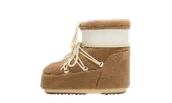 Śniegowce damskie - Moon Boot ICON LOW FLEECE Camel - miniaturka - grafika 1