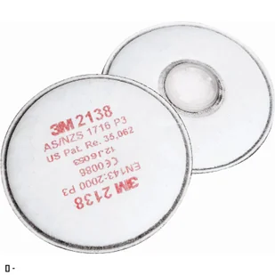 3M 2138 - P3 FILTR CZĄSTEK - - Akcesoria BHP - miniaturka - grafika 1