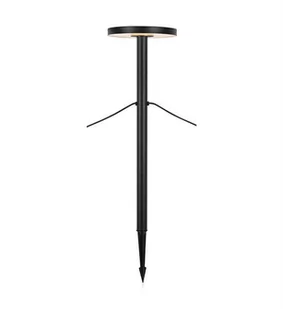 Stojąca lampa zewnętrzna Garden na taras LED 5W czarna - Lampy ogrodowe - miniaturka - grafika 1