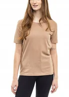 Bluzki damskie - Koszulka Damska Sportowa 4F T-shirt Bluzka Krótki Rękaw Bawełniana roz. L - miniaturka - grafika 1