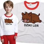 Piżamy dla dziewczynek - Piżama dziecięca Dziki Leń Mały Śpiący Dziczek 98/104 - VoloDonum - miniaturka - grafika 1
