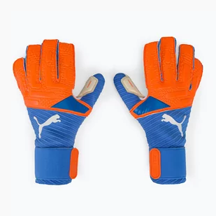 Rękawice bramkarskie PUMA Future Pro Sgc ultra orange/blue glimmer - Piłka nożna - miniaturka - grafika 1